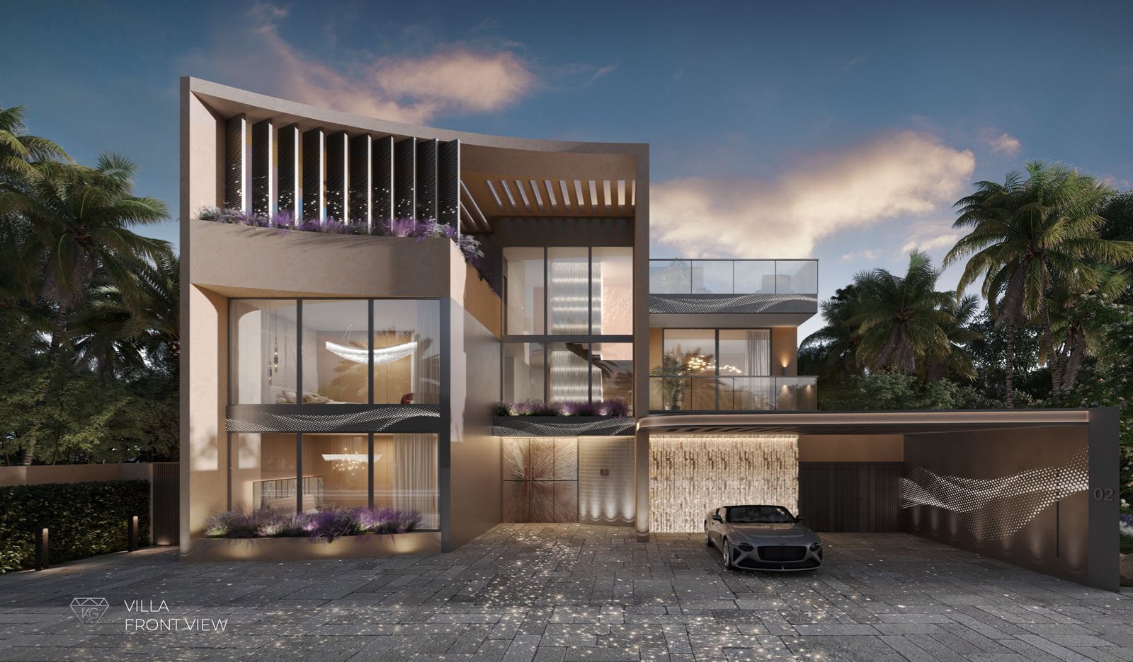 Grand Polo Club landscaping